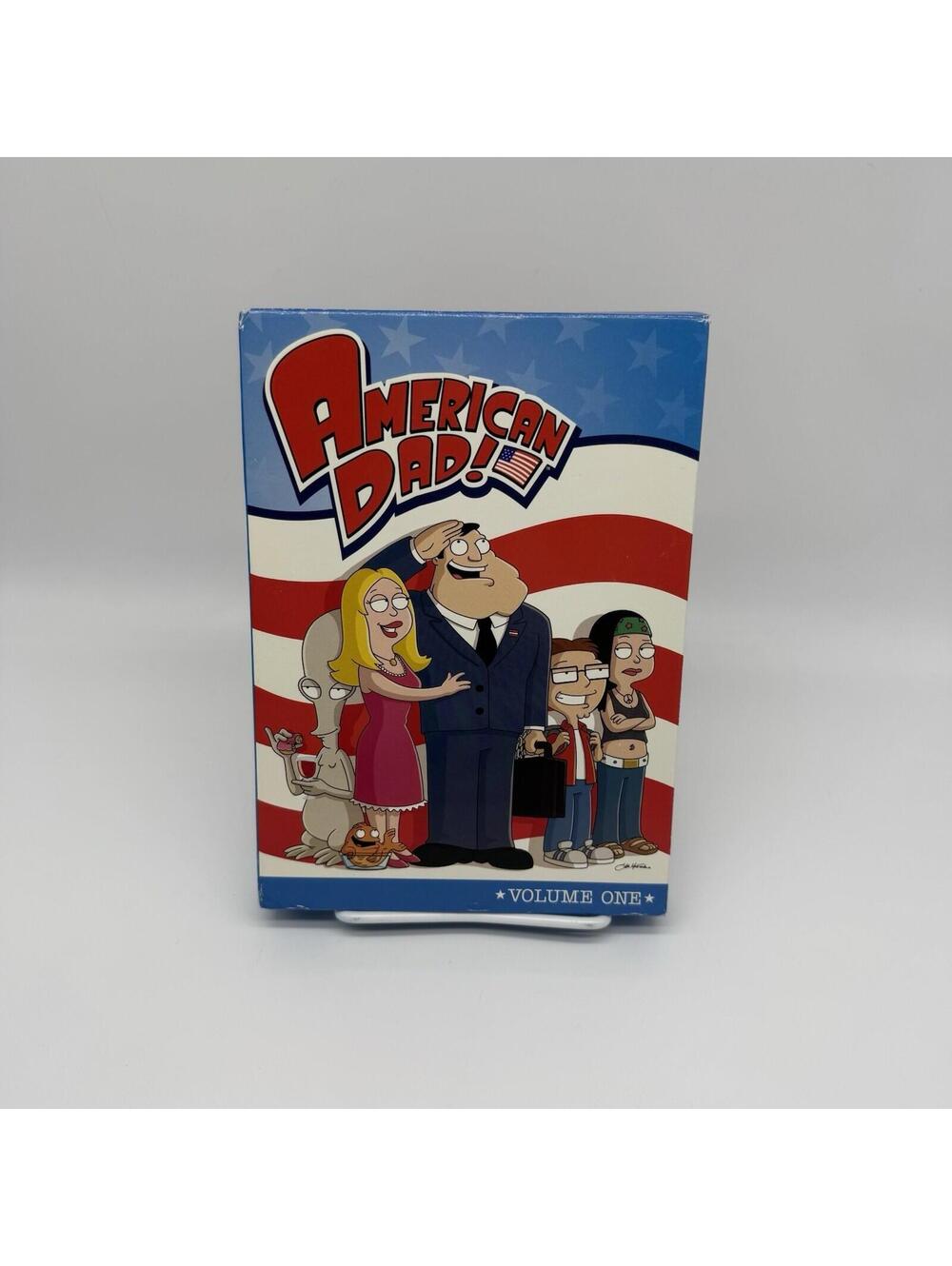 American Dad - Volume 1 (DVD, 2009, 3-Disc Set) Tested Working